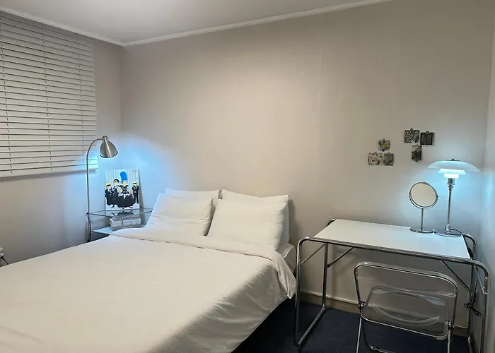 Entire House, 4 Minutes To Samsung Or Gangnam-gu Office Subway Station, Suitable For Plastic Surgery Visits, Business Trips, Families, 2 Rooms, 2 Queen Beds Gasthof